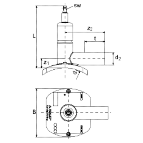 Top-loading tapping valve, SDR 11