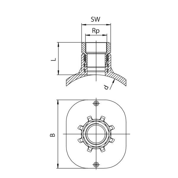 pressure tapping valve